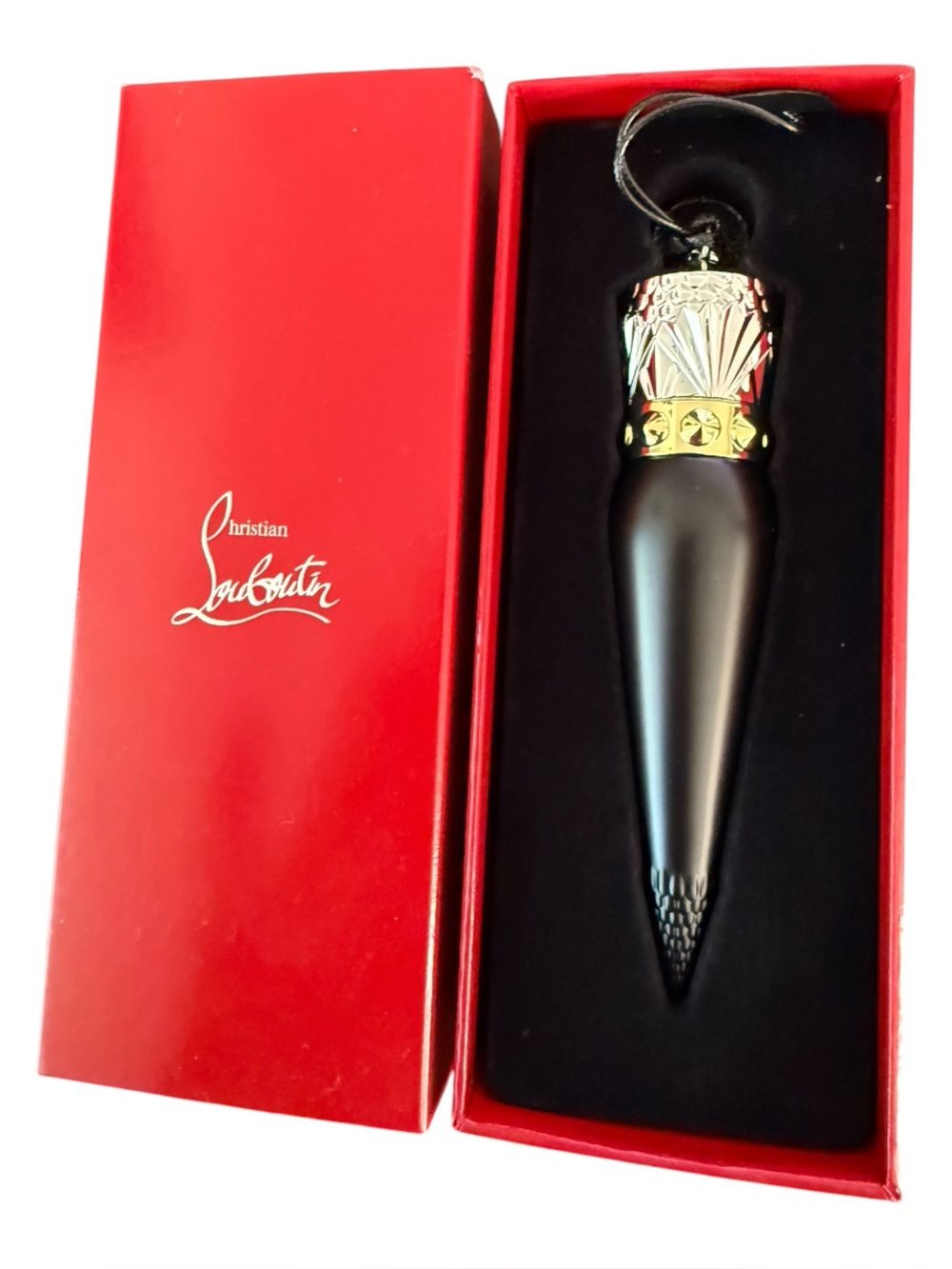 Christian Louboutin Rouge Velvet Matte 001M